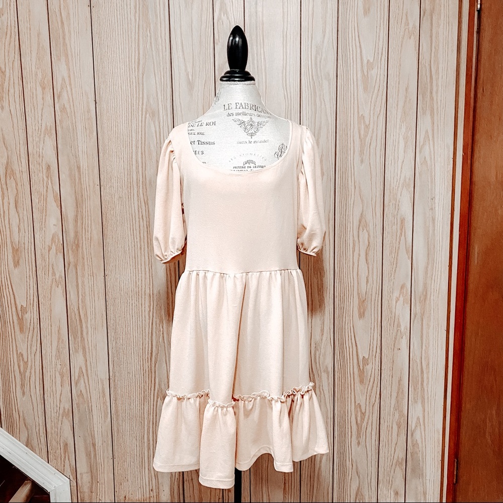 Bangkok Dress in Large up to 2XL Pink Salmon